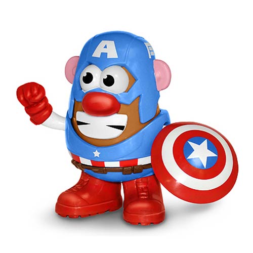Avengers Captain America Marvel Comics Poptaters Mr. Potato Head